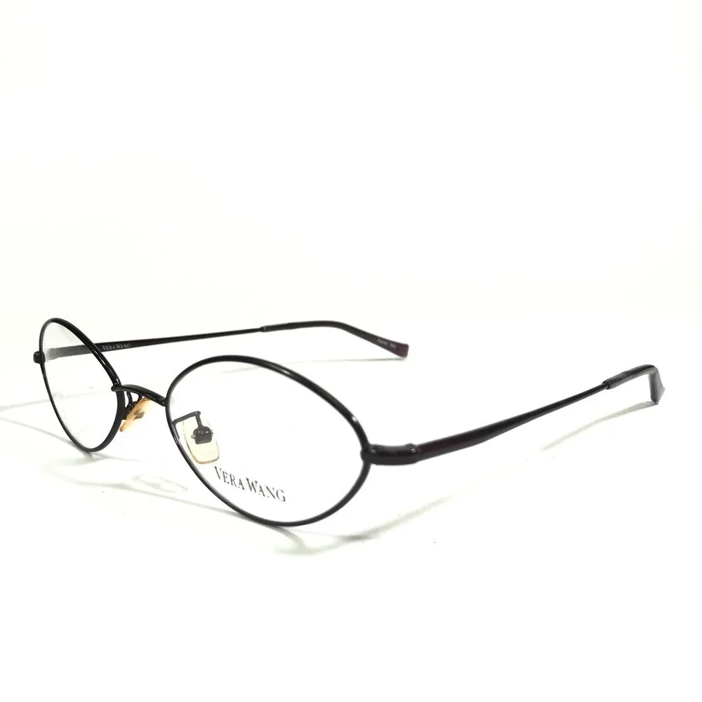 Vera Wang Eyeglasses Frames V15 BB Brown Round Full Rim 50-19-140